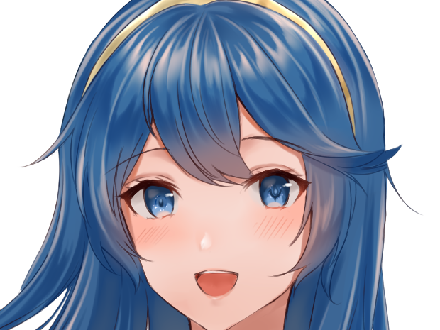 Sticker lucina fe13 fire emblem awakening lord princesse waifu futur veilleurs saint royaume ylisse cheveuxbleus yeuxbleus par Dark-63