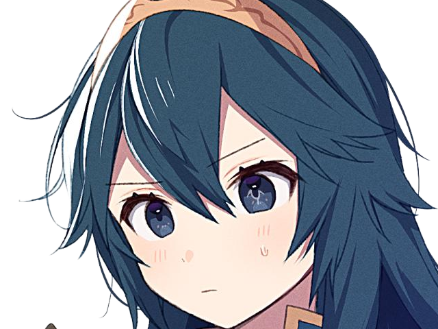 Sticker lucina fe13 fire emblem awakening lord princesse waifu futur veilleurs saint royaume ylisse cheveuxbleus yeuxbleus par Dark-63