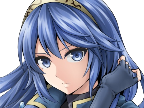 Sticker lucina fe13 fire emblem awakening lord princesse waifu futur veilleurs saint royaume ylisse cheveuxbleus yeuxbleus par Dark-63