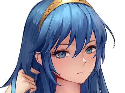 Sticker lucina fe13 fire emblem awakening lord princesse waifu futur veilleurs saint royaume ylisse cheveuxbleus yeuxbleus par Dark-63