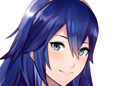 Sticker lucina fe13 fire emblem awakening lord princesse waifu futur veilleurs saint royaume ylisse cheveuxbleus yeuxbleus par Dark-63