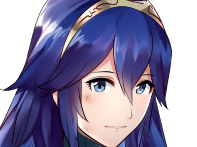 Sticker lucina fe13 fire emblem awakening lord princesse waifu futur veilleurs saint royaume ylisse cheveuxbleus yeuxbleus par Dark-63