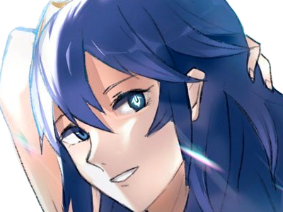 Sticker lucina fe13 fire emblem awakening lord princesse waifu futur veilleurs saint royaume ylisse cheveuxbleus yeuxbleus par Dark-63