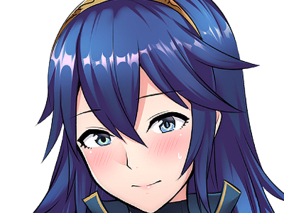 Sticker lucina fe13 fire emblem awakening lord princesse waifu futur veilleurs saint royaume ylisse cheveuxbleus yeuxbleus par Dark-63