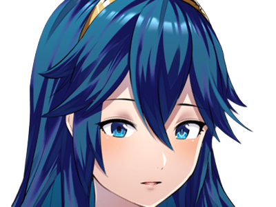 Sticker lucina fe13 fire emblem awakening lord princesse waifu futur veilleurs saint royaume ylisse cheveuxbleus yeuxbleus par Dark-63