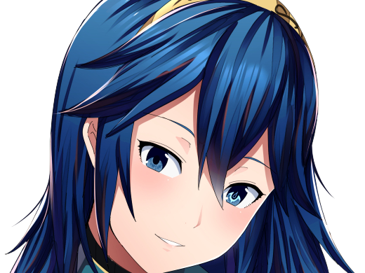Sticker lucina fe13 fire emblem awakening lord princesse waifu futur veilleurs saint royaume ylisse cheveuxbleus yeuxbleus par Dark-63