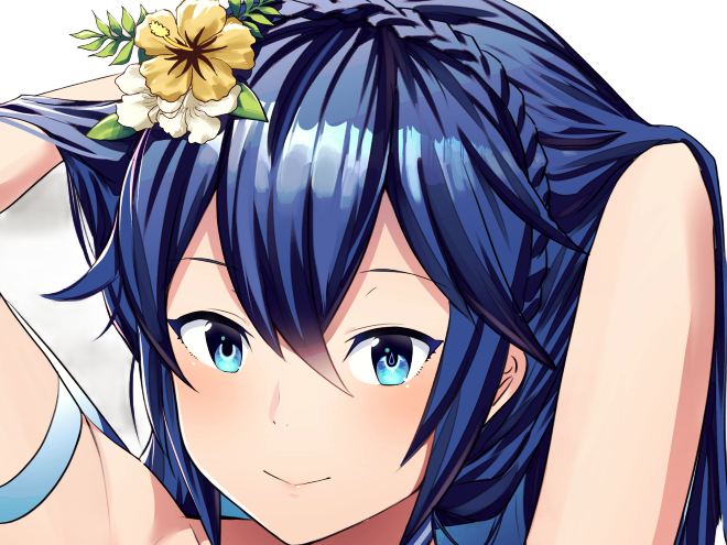 Sticker lucina fe13 fire emblem awakening lord princesse waifu futur veilleurs saint royaume ylisse cheveuxbleus yeuxbleus par Dark-63