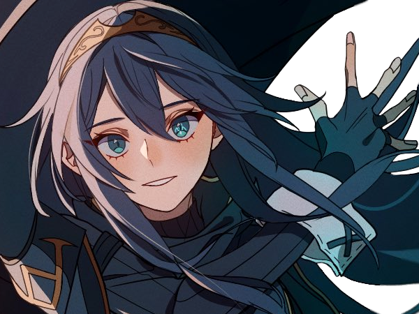 Sticker lucina fe13 fire emblem awakening lord princesse waifu futur veilleurs saint royaume ylisse cheveuxbleus yeuxbleus par Dark-63
