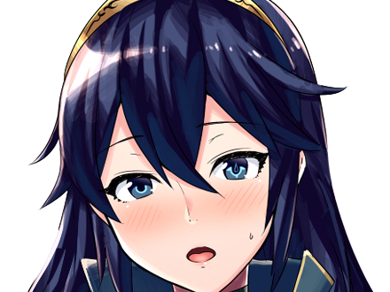Sticker lucina fe13 fire emblem awakening lord princesse waifu futur veilleurs saint royaume ylisse cheveuxbleus yeuxbleus par Dark-63