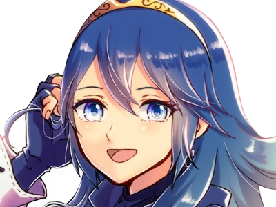 Sticker lucina fe13 fire emblem awakening lord princesse waifu futur veilleurs saint royaume ylisse cheveuxbleus yeuxbleus par Dark-63