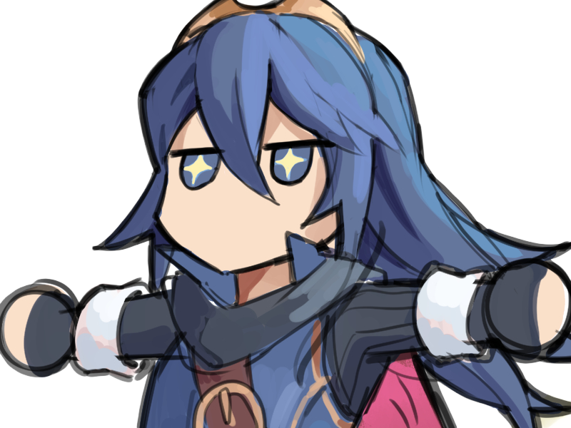 lucina fe13 fire emblem awakening lord princesse waifu futur veilleurs saint royaume ylisse cheveuxbleus yeuxbleus