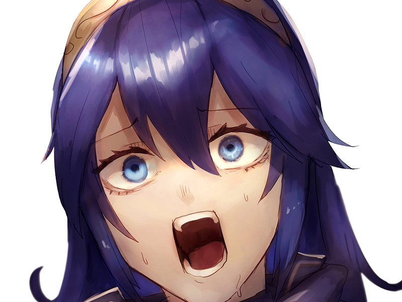 Sticker lucina fe13 fire emblem awakening lord princesse waifu futur veilleurs saint royaume ylisse cheveuxbleus yeuxbleus par Dark-63