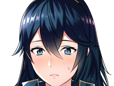 Sticker lucina fe13 fire emblem awakening lord princesse waifu futur veilleurs saint royaume ylisse cheveuxbleus yeuxbleus par Dark-63