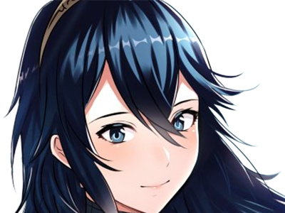 Sticker lucina fe13 fire emblem awakening lord princesse waifu futur veilleurs saint royaume ylisse cheveuxbleus yeuxbleus par Dark-63