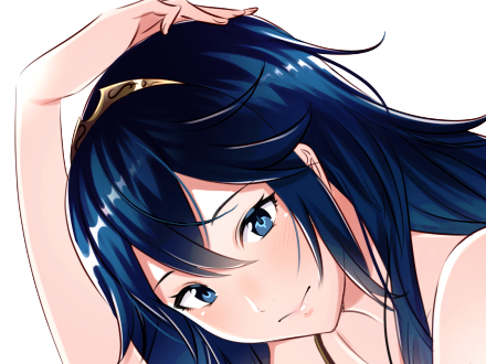 Sticker lucina fe13 fire emblem awakening lord princesse waifu futur veilleurs saint royaume ylisse cheveuxbleus yeuxbleus par Dark-63