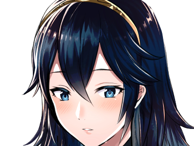 Sticker lucina fe13 fire emblem awakening lord princesse waifu futur veilleurs saint royaume ylisse cheveuxbleus yeuxbleus par Dark-63