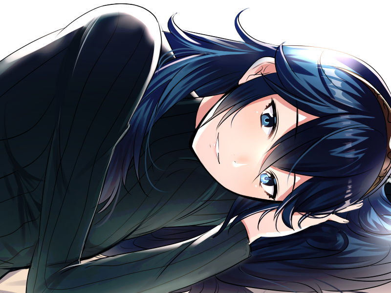 Sticker lucina fe13 fire emblem awakening lord princesse waifu futur veilleurs saint royaume ylisse cheveuxbleus yeuxbleus par Dark-63