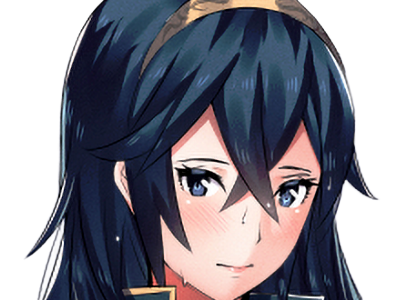 Sticker lucina fe13 fire emblem awakening lord princesse waifu futur veilleurs saint royaume ylisse cheveuxbleus yeuxbleus par Dark-63