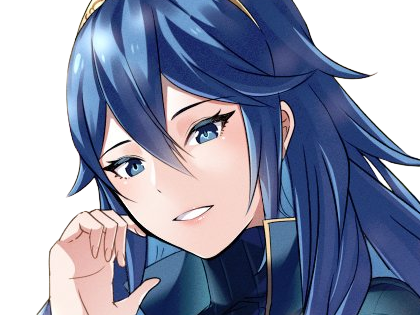 Sticker lucina fe13 fire emblem awakening lord princesse waifu futur veilleurs saint royaume ylisse cheveuxbleus yeuxbleus par Dark-63