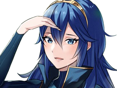 Sticker lucina fe13 fire emblem awakening lord princesse waifu futur veilleurs saint royaume ylisse cheveuxbleus yeuxbleus par Dark-63