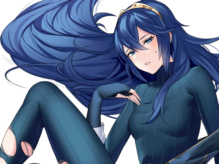 lucina fe13 fire emblem awakening lord princesse waifu futur veilleurs saint royaume ylisse cheveuxbleus yeuxbleus