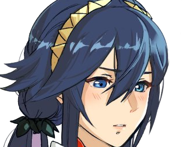 Sticker lucina fe13 fire emblem awakening lord princesse waifu futur veilleurs saint royaume ylisse cheveuxbleus yeuxbleus par Dark-63