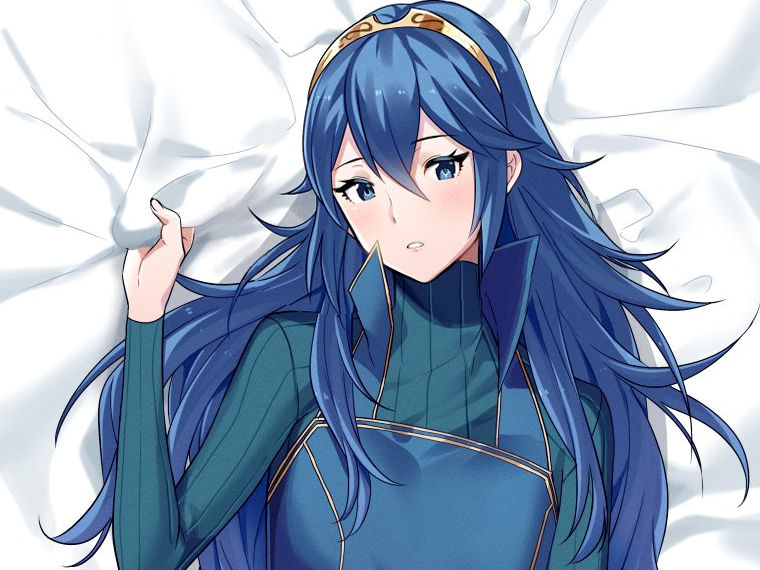 Sticker lucina fe13 fire emblem awakening lord princesse waifu futur veilleurs saint royaume ylisse cheveuxbleus yeuxbleus par Dark-63