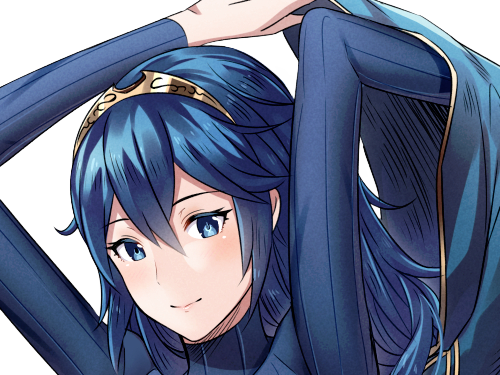 Sticker lucina fe13 fire emblem awakening lord princesse waifu futur veilleurs saint royaume ylisse cheveuxbleus yeuxbleus par Dark-63