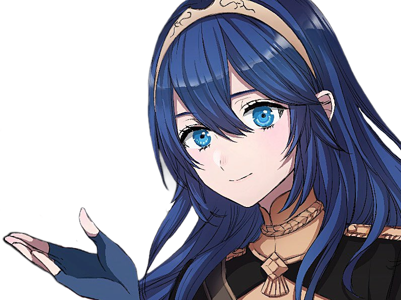 Sticker lucina fe13 fire emblem awakening lord princesse waifu futur veilleurs saint royaume ylisse cheveuxbleus yeuxbleus par Dark-63