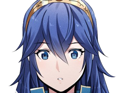 Sticker lucina fe13 fire emblem awakening lord princesse waifu futur veilleurs saint royaume ylisse cheveuxbleus yeuxbleus par Dark-63