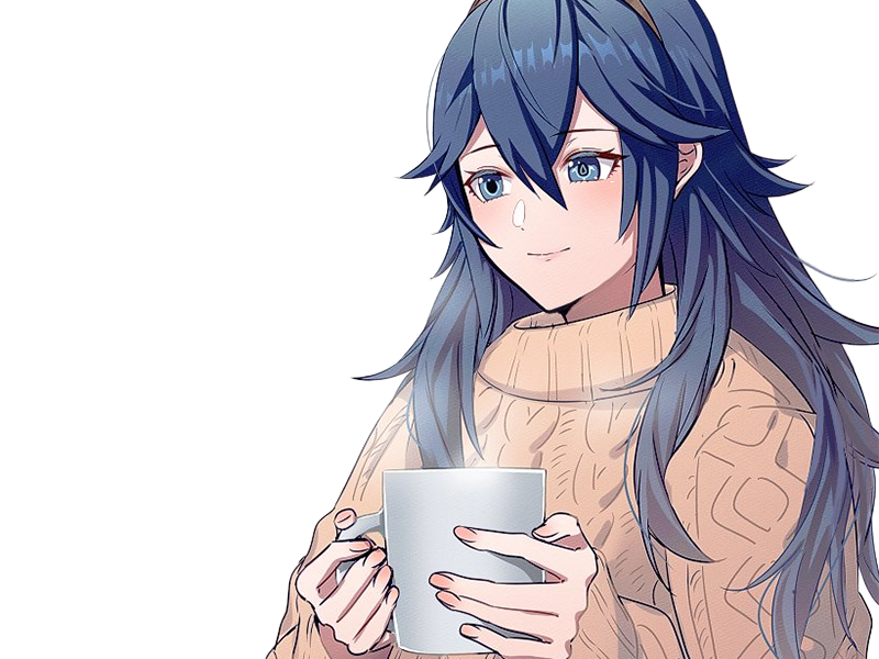 Sticker lucina fe13 fire emblem awakening lord princesse waifu futur veilleurs saint royaume ylisse cheveuxbleus yeuxbleus par Dark-63