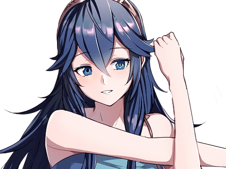 Sticker lucina fe13 fire emblem awakening lord princesse waifu futur veilleurs saint royaume ylisse cheveuxbleus yeuxbleus par Dark-63