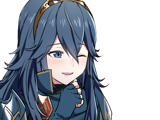 Sticker lucina fe13 fire emblem awakening lord princesse waifu futur veilleurs saint royaume ylisse cheveuxbleus yeuxbleus par Dark-63