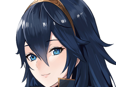 Sticker lucina fe13 fire emblem awakening lord princesse waifu futur veilleurs saint royaume ylisse cheveuxbleus yeuxbleus par Dark-63