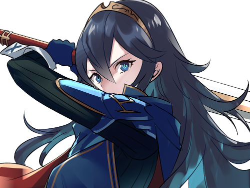 lucina fe13 fire emblem awakening lord princesse waifu futur veilleurs saint royaume ylisse cheveuxbleus yeuxbleus