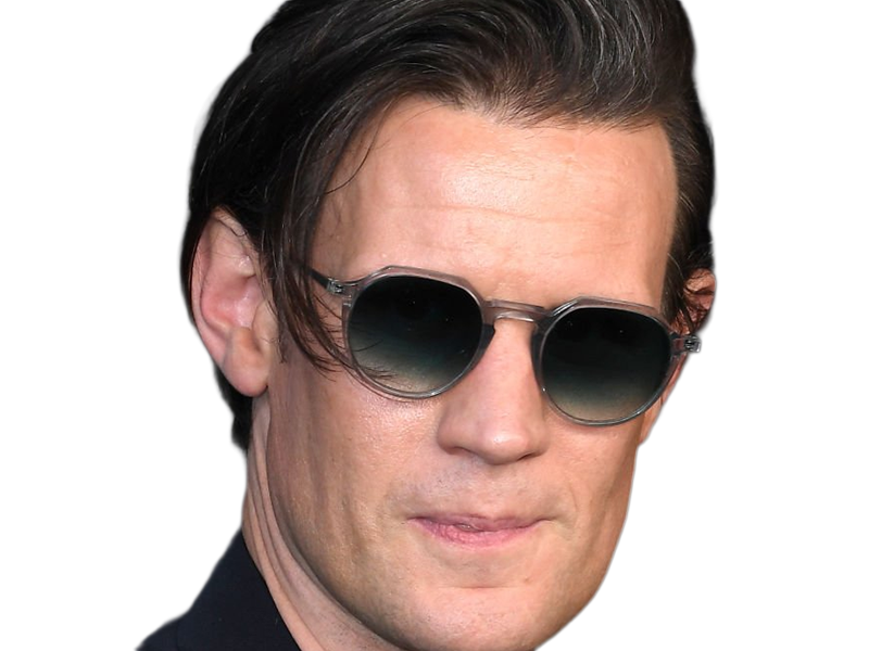 Sticker matt matthew robert smith acteur theatre homme britannique anglais quarantenaire quarantaine quadragenaire cheveuxbruns yeuxverts par Dark-63