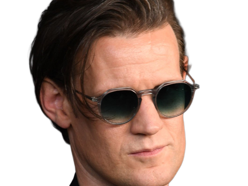 Sticker matt matthew robert smith acteur theatre homme britannique anglais quarantenaire quarantaine quadragenaire cheveuxbruns yeuxverts par Dark-63