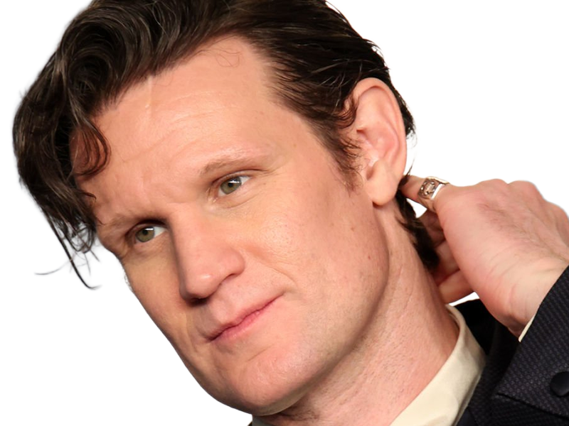 Sticker matt matthew robert smith acteur theatre homme britannique anglais quarantenaire quarantaine quadragenaire cheveuxbruns yeuxverts par Dark-63