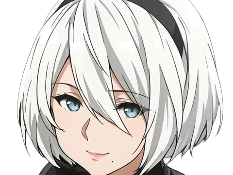 2b moupe sans bandeau nier automata morgane waifu robot androide