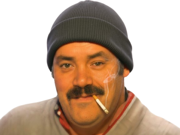 risitas bonnet clope fume bedo cigarette hiver cool tranquille calme ok