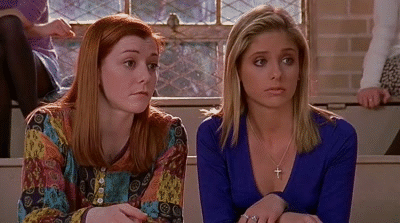 gellar buffy 90s doo grudge daphne alys hann amer tart himym boca piper blow suck