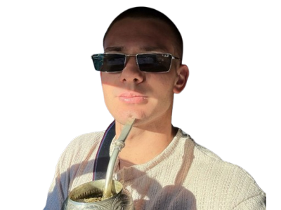 franco mastantuono mate paille boire boit bois lunettes soleil buzzcut argentin chauve argentine rase oeuf