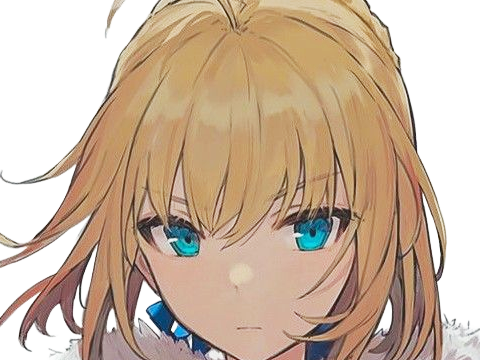 Sticker auroria moupe fate saber meilleure waifu de qualite artoria reine bretagne par Dark-63
