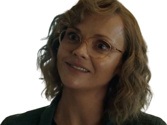 christina ricci misty quigley adulte actrice yellowjackets blonde lunettes folle showtime serie
