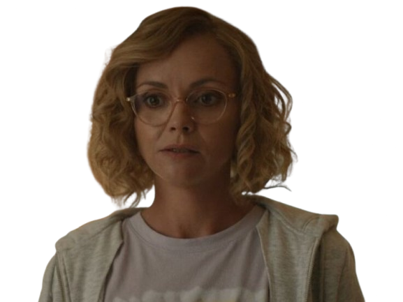 christina ricci misty quigley adulte actrice yellowjackets blonde lunettes folle showtime serie