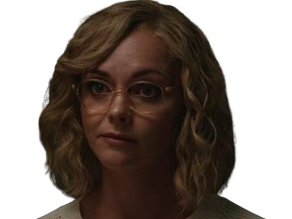 christina ricci misty quigley adulte actrice yellowjackets blonde lunettes folle showtime serie