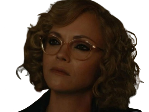 christina ricci misty quigley adulte actrice yellowjackets blonde lunettes folle showtime serie
