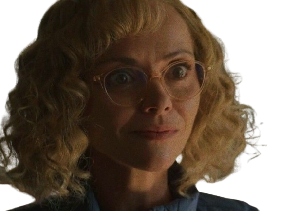 christina ricci misty quigley adulte actrice yellowjackets blonde lunettes folle showtime serie