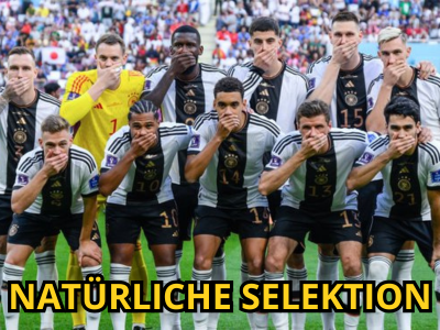 bouche main choc naturliche selektion etonne selection naturelle foot football equipe golem allemagne allemand