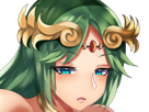 palutena-kid-icarus-nintendo-jeu-video-anime-deesse-royaume-cieux-kikoojap-waifu-cheveuxverts-yeuxverts
